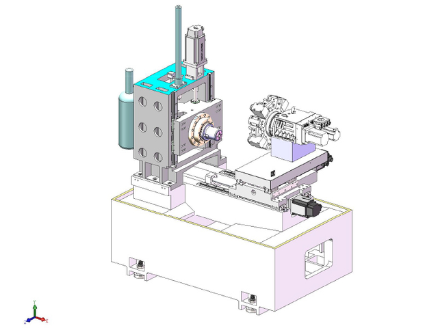 G40 spindle lift CNC lathe